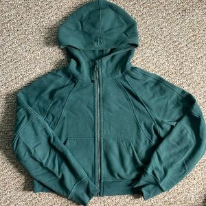 Lululemon Scuba Full-Zip Cropped Hoodie